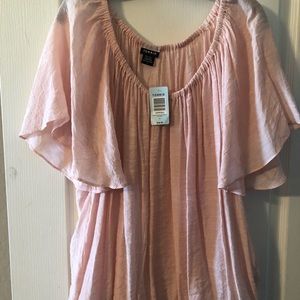 NWT Peach Blouse